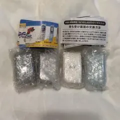 本当に録音再生！なつかしのガラケーマスコット　セミコンプ 4個セット