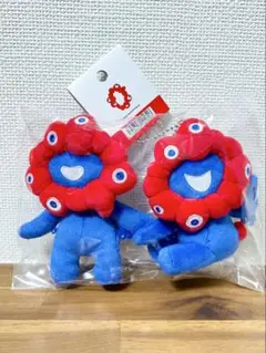 EXPO 2025 大阪 万博 ミャクミャク ペア ぬいぐるみ キーチェーン