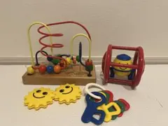 ボーネルンド知育玩具4種セットまとめ売り おもちゃ 色と形の学習