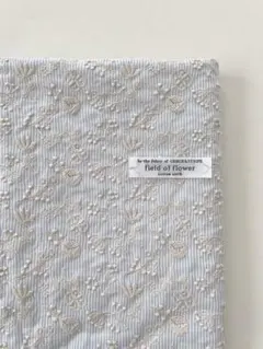 C&S field of flower 刺繍生地カットクロス
