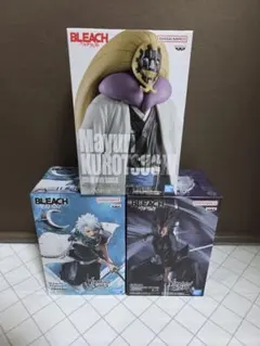 BLEACH 千年血戦篇 フィギュア・涅マユリ・更木剣八・日番谷冬獅郞