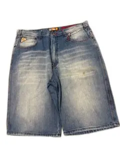 akademiksバギーデニムショーツw38のサムネイル