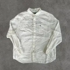 【希少】TOMMY BAHAMA 25周年 シルク100% 長袖シャツ刺繍