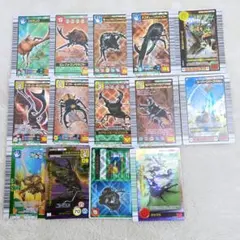 昆虫王者ムシキング　14枚　まとめ売り　クワガタ　カブトムシ　ムシキング　昆虫