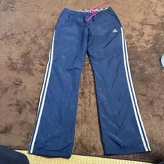 adidas ネイビー ジャージパンツ