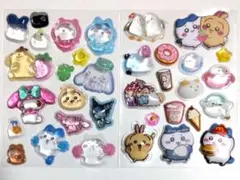 おすそわけシール　立体シール　シール交換