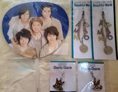 嵐 ARASHI Beautiful World チャーム等 グッズ5点セット