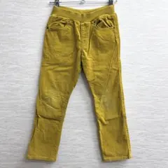 【子供服】 西松屋 コーデュロイ パンツ ズボン マスタード イエロー