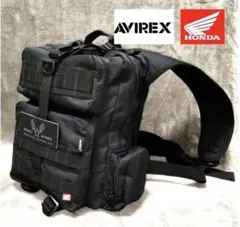 【極美品/試着のみ】Honda × AVIREX タクティカルボディバッグバイク 極美品/試着のみ】Honda × AVIREX タクティカルボディバッグバイク