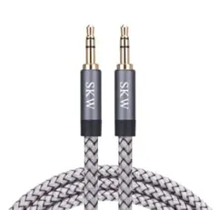 3.5 mmオス to 3.5 mm ステレオミニプラグ ヘッドホンケーブル