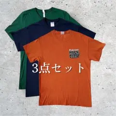 《3点 まとめ売り 》 USA古着 プリントTシャツ 英語フレーズ M