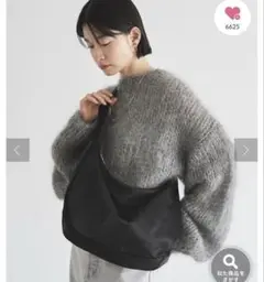 パ*コ様 ナイロンラウンドビッグショルダーバッグ