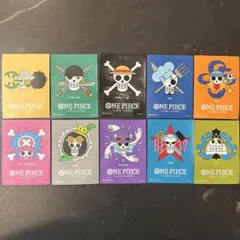 新品 リミテッドカードスリーブ 麦わらの一味 10種セット 海賊旗 ドンカード用