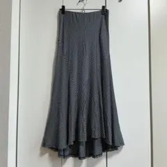 【未使用タグ付き】POLOラルフローレン ロング丈 フレアスカート ストライプ柄のサムネイル