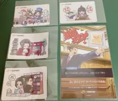 入手困難 極美品 非売品 カプ旅 ステッカー ポストカード　逆転裁判 東海限定