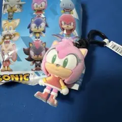 ソニック グッズ ソニック・ザ・ヘッジホッグ マスコット キーホルダー　エミー