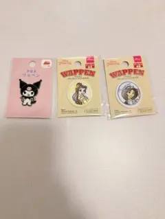 クロミ・ディズニープリンセス　ワッペン　まとめ売り