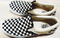 VANS バンズ▶チェッカー slip on V98CLA スリッポン 29cm