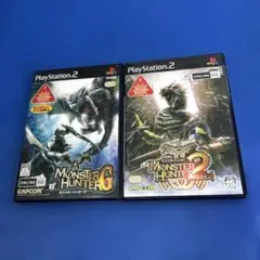 PS2 モンスターハンターG ２（ドス）超美品セット