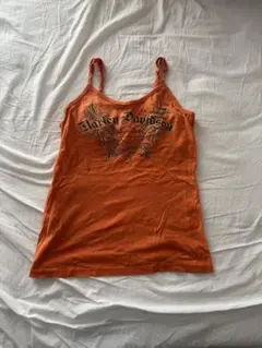 Harley Davidson オレンジ タンクトップ