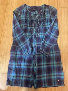 Tommy Hilfiger フリルワンピース チェック柄