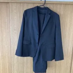 コムサ　スーツ　黒　160 セットアップ　ブラック