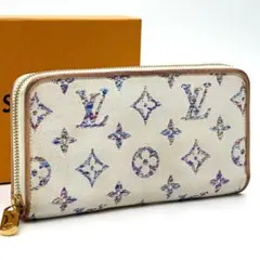 【美品】ルイヴィトン　モノグラムジャガード　ジッピーウォレット　長財布