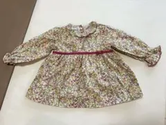 Cottoli 花柄長袖　ブラウス　90サイズ
