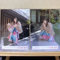 櫻坂46『Nothing special』MV衣装屋外生写真 小田倉麗奈ヒキ座り