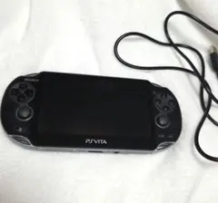 PS Vita 本体 ブラック 充電ケーブル付