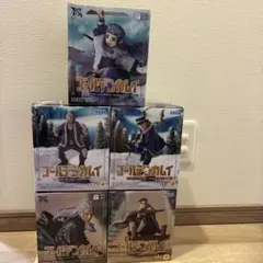 【送料無料】ゴールデンカムイ XrossLink フィギュア5種セット