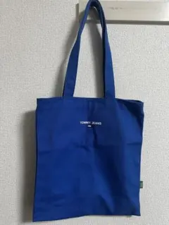 TOMMY JEANS トートバッグ ブルー A4対応 内ポケット付きのサムネイル