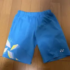 YONEX バドミントンパンツ L 青