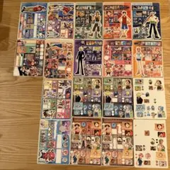 ワンピース　シール　ジャンボカードダス