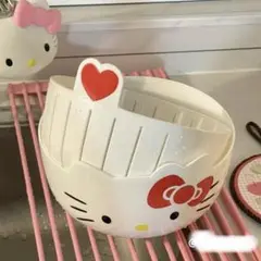 キティちゃんの水切りかごセット キティちゃんの水切りかごセット キティちゃんの水切りかご