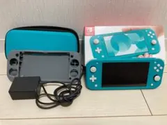 【箱、充電器、ケース付き】Nintendo Switch Light 本体