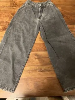 GU GIRLSタックワイドパンツJR Sサイズ