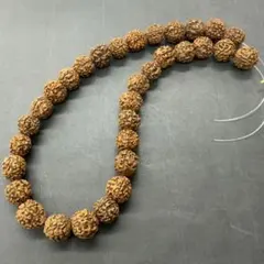 m-84 念珠 数珠 ルドラクシャ 菩提樹 - メルカリ