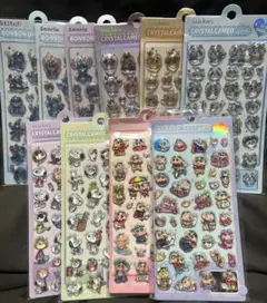 サンリオ スティッチ シールセット クリスタルカメオ ボンボンドロップ