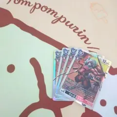 デジモンカード ウルカヌスモン4枚セット - メルカリ