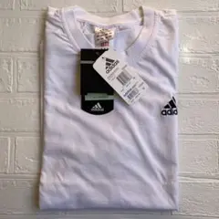 adidas ホワイト Tシャツ ストライプ
