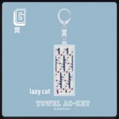 Eve UNDERCOVER G賞 タオル アクキー lazy cat