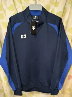 DESCENTE SDW964 ジャージ ジャケット ネイビーxロイヤル M
