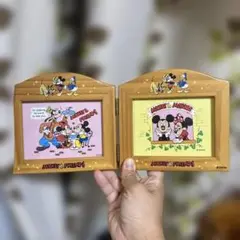 レトロ　Disney Mickey & Friends フォトフレーム