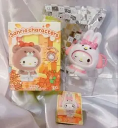 サンリオSanrio MINISOリトルケープマイメロディ マスコットホルダー Sanrio MINISOマイメロディ リトルケープマスコットホルダー サンリオ