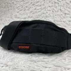 超美品 BRIEFING ブリーフィング トライポッド 黒USA製ウエストバッグ