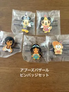 ディズニーピンバッジ 5個セット