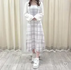 evelyn ボレロチェックop ロング IGY