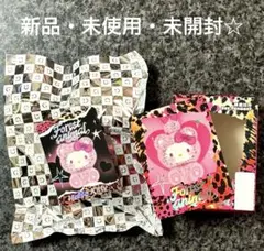 海外 MINISO サンリオ フォレストアニマル 豹柄 キティ マスコット