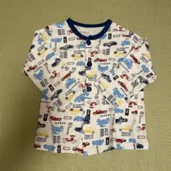 くるまデザイン パジャマ　長袖半袖セット